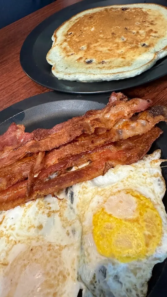 Blueberry Pancake Combo